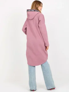 Mikina RV BL 6683.00P tmavo ružová