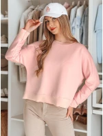 Dámska oversize maslová mikina s NUBISS ružová FashionStreet RY2799 Dámska oversize maslová mikina s NUBISS ružová FashionStreet RY2799