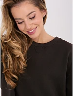 Dámska bavlnená základná mikina Goodlookin Dark Brown (A1047) Dámska bavlnená základná mikina Goodlookin Dark Brown (A1047)