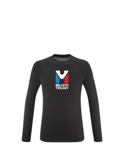Spodné prádlo MILLET M Trilogy Wool Ts Ls black