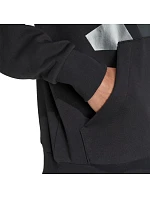 Pánska mikina adidas Holiday 3S Hoodie black JM1698 pánska