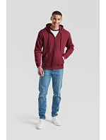 Fruit of the Loom Classic Hooded Sweat Jacket Mikina s kapucňou 16.2062 červená Fruit of the Loom Classic Hooded Sweat Jacket Mikina s kapucňou 16.2062 červená