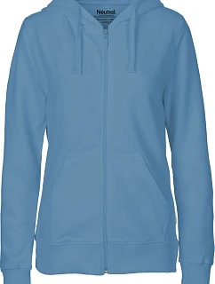 Neutral O 83301 Dámska mikina s kapucňou z bio bavlny 77.8331 dusty indigo