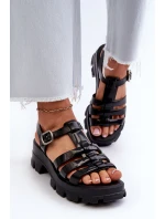 Pachnące Sandały Damskie ZAXY NN285039 Czarne