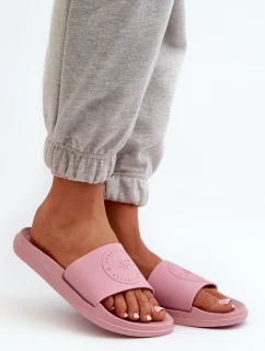 Damskie Klapki 4FMM00FFLIF045-56S Różowe