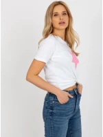 Tričko RV TS 8626.00 biela a ružová Tričko RV TS 8626.00 biela a ružová