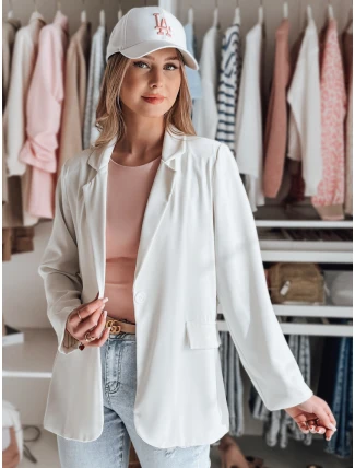 Dámska nadrozmerná bunda RESIDAL white FashionStreet PY0119