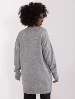 Sveter BA SW 0577.36X sivý - FPrice