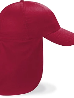 Beechfield B 11B Detská 6-panelová čiapka „Legionnaire Style“ 53.011B classic red