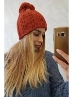 Fleecová čiapka Idalia K284 hnedá