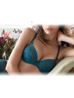 Dámska push-up podprsenka 60613 čierna - Selmark