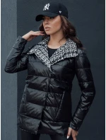 Dámska prešívaná prechodná bunda MINTY DATE black FashionStreet TY4508