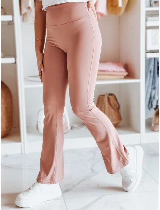 Dámske zvonové legíny FARAFII ružové FashionStreet UY2616 Dámske zvonové legíny FARAFII ružové FashionStreet UY2616