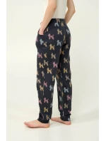 Dámske pyžamové nohavice Printed Cuffed Pants 17933 - Vamp
