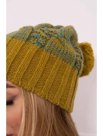 Paris fleecová čiapka K213 kivi+turquoise