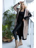 Sveter na zapínanie model 171308 PeeKaBoo