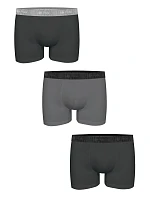 Pánske boxerky John Frank JF3BBLK03 3PACK