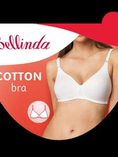 Nevystužená bavlnená podprsenka COTTON BRA - Bellinda - telová
