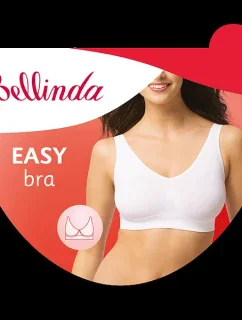 Dámska podprsenka bez kostíc športového typu EASY BRA - Bellinda - šedá