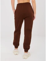 Tepláky CLM DR 1107.98 tmavohnedé