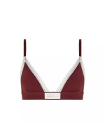 Dámska podprsenka UW0UW04750 VLP bordová - Tommy Hilfiger