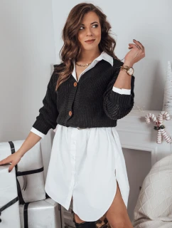 Dámsky sveter MINSTRAL black FashionStreet MY1613