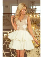 Dámske šaty s čipkovaným dekoltom model 5963836 Dámske šaty s čipkovaným dekoltom model 5963836