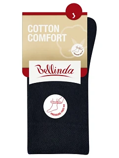 Dámske ponožky COTTON COMFORT COMFORT - BELLINDA - čierne
