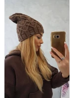 Fleecová čiapka Sonia K201 hnedá Fleecová čiapka Sonia K201 hnedá