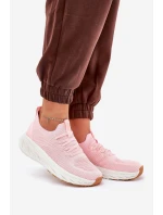 Wygodne Buty Sportowe Damskie Big Star RR274A131 HI-POLY SYSTEM Różowe