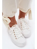 Tenisky na platforme Lee Cooper LCW-26-44-4482 White Tenisky na platforme Lee Cooper LCW-26-44-4482 White