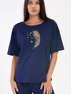 Dámske capri pyžamo Feather