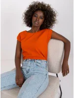 Tričko RV TS 4833.93P tmavo oranžové