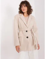 Kabát TW CZ BI 2022320.01X svetlo béžová