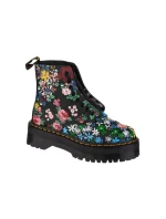 Dámske členkové topánky 27128001 Floral DM27128001 Black mix of colours - Dr. Martens