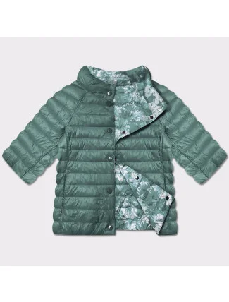 Dámska bunda 3/4 rukáv Plus Size Minority Jacket Dark Mint/Windbreaker (M23-7010-253) Dámska bunda 3/4 rukáv Plus Size Minority Jacket Dark Mint/Windbreaker (M23-7010-253)