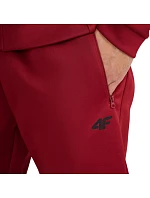 Pánske nohavice 4F FNK M0936 tmavočervené 4FWAW25TFTRM0936 61S