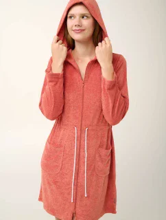 Vamp - Jednoduché šaty s krátkymi rukávmi 20908 - Vamp