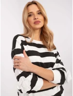 Blúzka RV BZ A430.60 čierna a biela