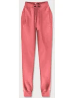 Ružové teplákové nohavice (CK01-37)