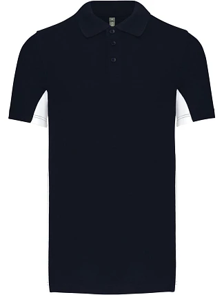 Kariban K 232 Dvojfarebné polo tričko s piké vzorom „Flag“ 20.K232 tmavomodrá/biela Kariban K 232 Dvojfarebné polo tričko s piké vzorom „Flag“ 20.K232 tmavomodrá/biela