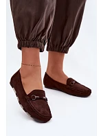 Dámske mokasíny Olisa Flat Chocolate Dámske mokasíny Olisa Flat Chocolate
