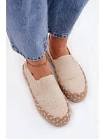 Dámske espadrilky na platforme s úpletom Lee Cooper LCW-26-31-4332 beige Dámske espadrilky na platforme s úpletom Lee Cooper LCW-26-31-4332 beige