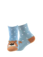 Chlapčenské vzorované ponožky Wola U24.P01;W24.P01 21-26 Chlapčenské vzorované ponožky Wola U24.P01;W24.P01 21-26