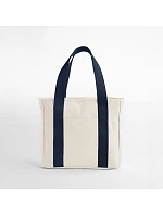 BagBase BG 675 Plátnová taška „Edit Tote“ 52.0675 prírodná/námornícka modrá BagBase BG 675 Plátnová taška „Edit Tote“ 52.0675 prírodná/námornícka modrá
