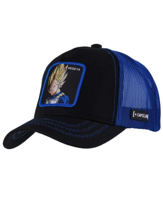 Unisex čiapka Vegeta CL-DBZ-1-VE3 Čierna s modrým vzorom - Dragon Ball