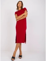 Šaty RV SK 7671.08 tmavo červená
