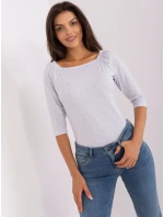 Blúzka EM BZ HS 21 90.02 svetlo šedá