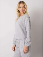 Mikina RV BL 7446.99 sivá