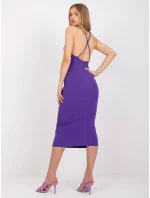 Šaty RV SK 7562.20x tmavo fialová